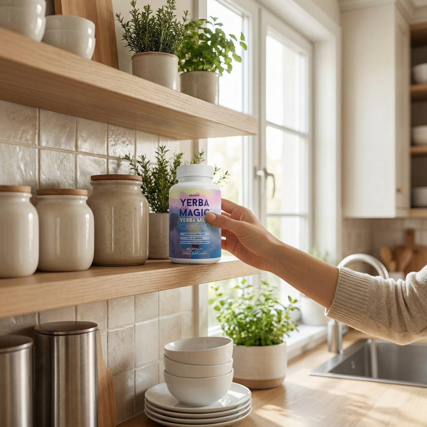 Yerba Magic™ Cápsulas - Energía limpia y enfoque diario sin nervios ni sacrificios