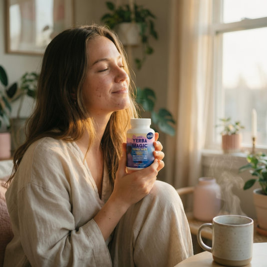 Yerba Magic™ Cápsulas - Energía limpia y enfoque diario sin nervios ni sacrificios